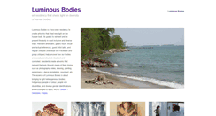 Desktop Screenshot of luminousbodies.com